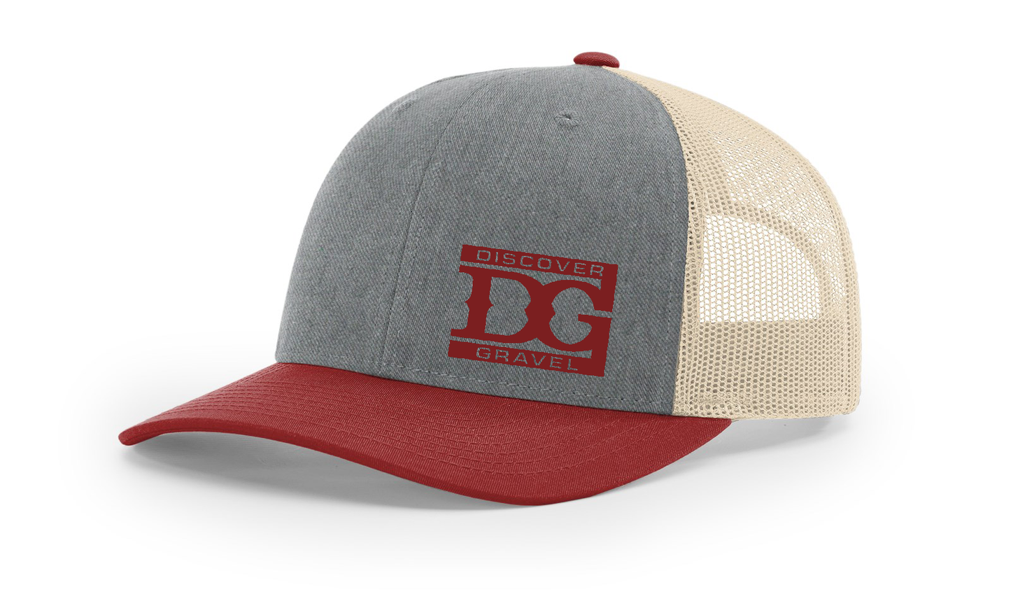 Discover Gravel Embroidered Logo Hat